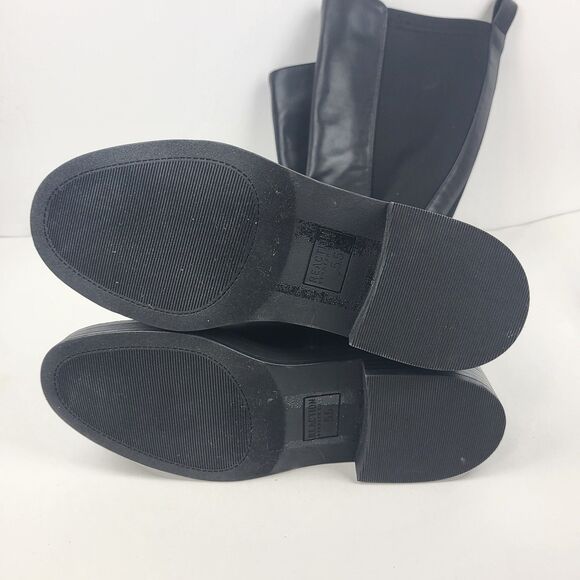 Reaction Kenneth Cole Anabelle Knee High Boots Black Size 5.5M - Picture 13 of 13